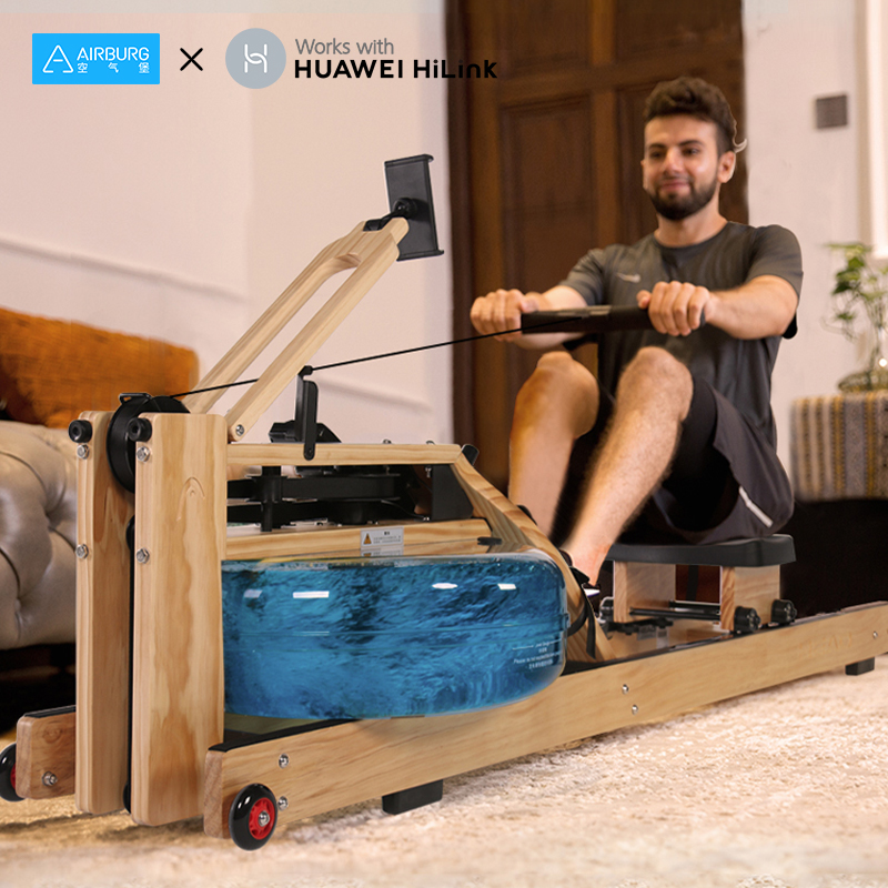 海德HEAD水阻划船机家用折叠划船器划桨纸牌屋划艇健身器材WR689