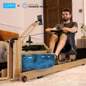 海德HEAD水阻划船机家用折叠划船器划桨纸牌屋划艇健身器材WR689