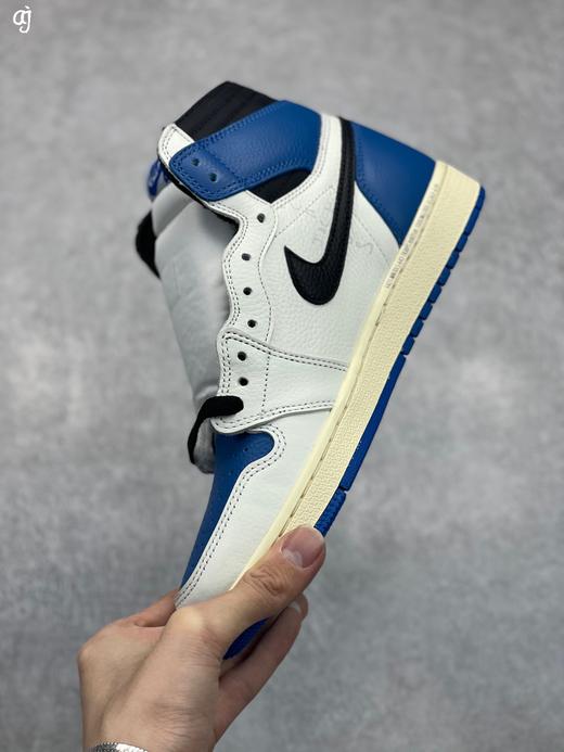 t x Air Jorda Travis Scott x Fragmenn AJ1 High OG SP “Military Blue” 三方联名闪电倒钩 商品图2