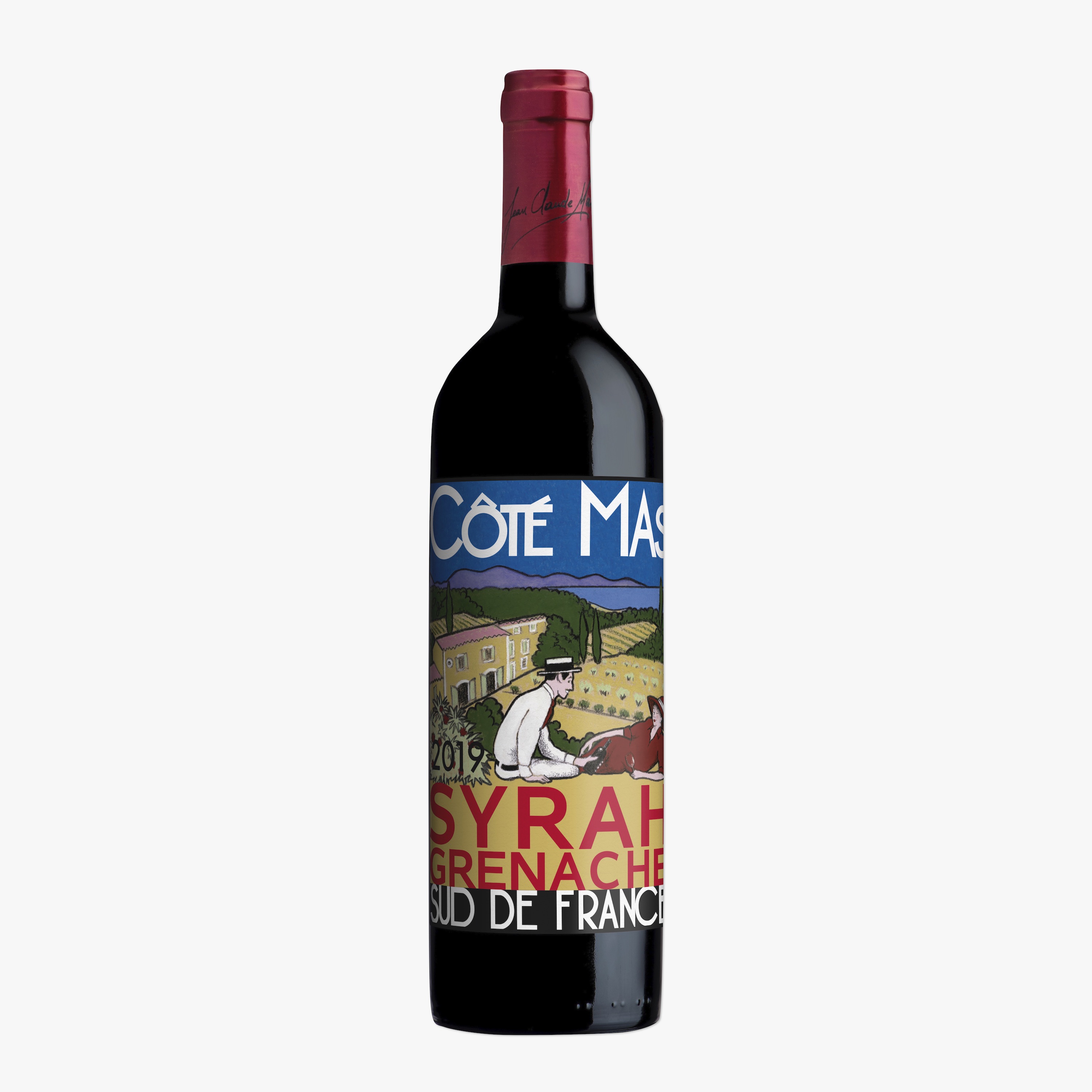 乡野绅士 干红葡萄酒《秋月》 - 法国（原瓶进口） CÔTÉ MAS, Rouge du Midi Pays d'Oc 2019  - Sud de France