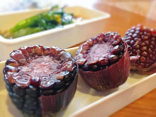 有机黑糯玉米软糯型 220克/条（真空包装，加热即可食用） 商品图8