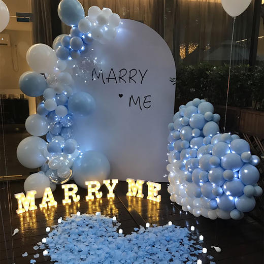 「爱你的秘密」-气球求婚现场布置 商品图1