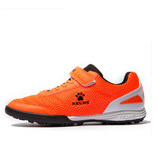 卡尔美儿童足球鞋男女魔术贴碎钉球鞋男童学生透气足球训练鞋 商品图1