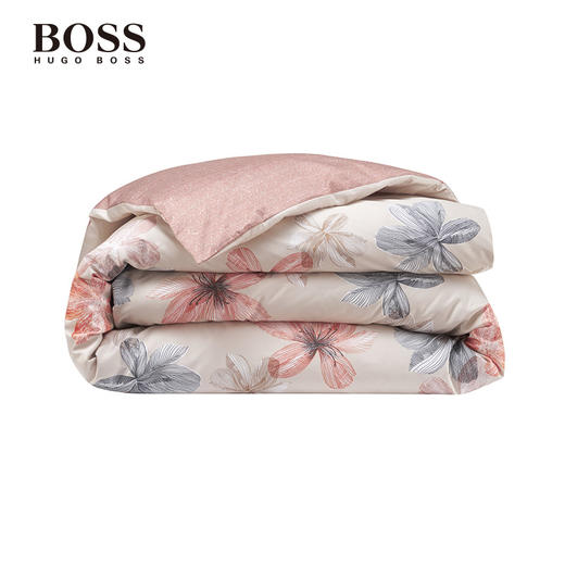 【Hugo Boss】全棉贡缎植物花卉床上四件套PEACH BLSSOM 商品图2