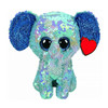 TY斯图尔特-蓝色亮片象/常规36344 商品缩略图0