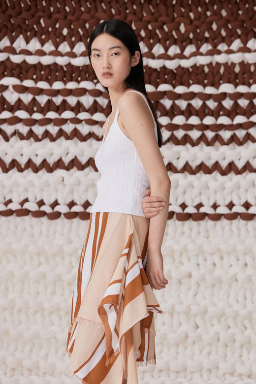 V领紧身针织吊带背心  SJS93W013N 商品图7