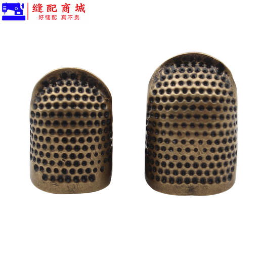 加厚手指顶针器 手工专用 古铜色顶针箍顶针器指套老式手工针线活家用防扎手指套手缝缝纫保护工具 商品图4