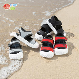 贝贝怡男童女童夏季新款宝宝时尚软底防滑透气学步鞋童鞋