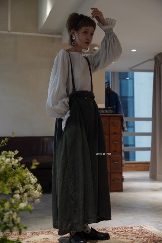 FRANCESCA多色喇叭袖上衣 商品图0