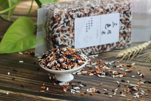 【云南老品种三色糯米】墨江老品种紫米、墨江老品种红糯米、西双版纳长粒糯米 商品图3