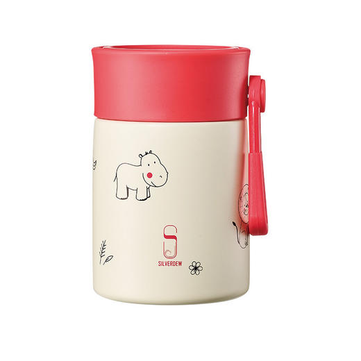诗芙迪(SILVERDEW)迷你保温早餐杯男女水杯子牛奶杯小巧便携230ml 商品图6
