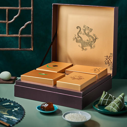 思念粽子 荟萃珍香礼盒1420g 商品图1