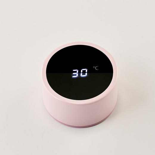 诗芙迪(SILVERDEW)316不锈钢智能数显保温杯女士水杯子380ml 商品图4