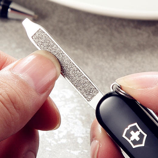 维氏瑞士军刀 典范58mm(7种功能) 军士刀多功能刀水果刀折叠指甲锉小剪刀小刀送女男朋友礼物黑色0.6223.3 商品图4