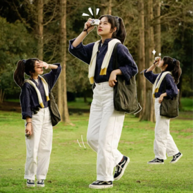 大自然中的文艺穿搭