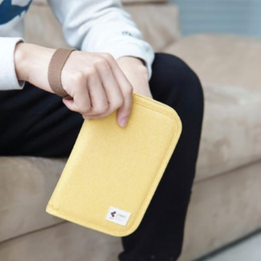 CHOOCI璞麻短款护照包CP0141证件整理资料夹收纳包 商品图3