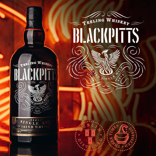 帝霖黑凤凰泥煤单一麦芽爱尔兰威士忌700ml 商品图2