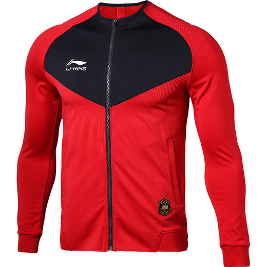 Lining/李宁足球运动开衫外套训练比赛无帽卫衣 商品图4