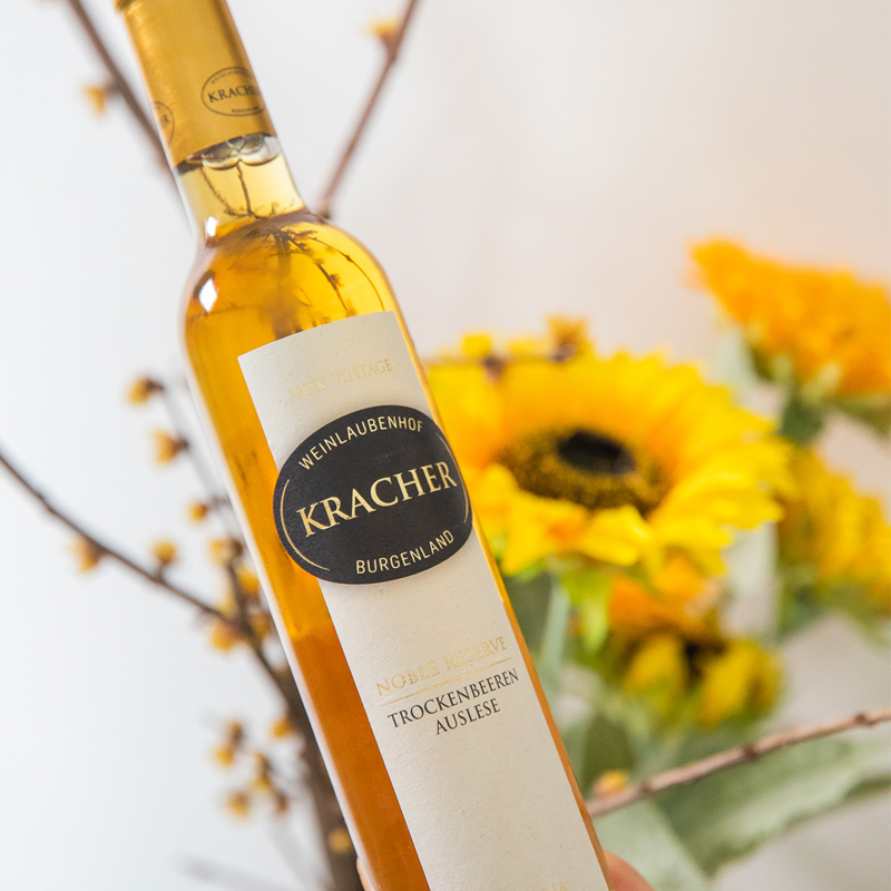 格莱士TBA贵腐果粒精选珍藏甜白葡萄酒375ml