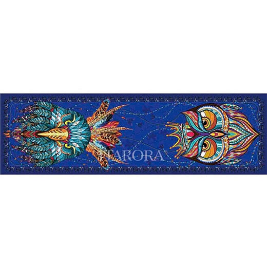 奥罗拉桑蚕丝巾/鹰羽冠/178*52CM/B10-007/花色 商品图0