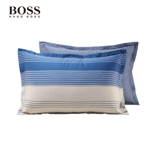 【Hugo Boss】全棉贡缎高端条纹床上用品四件套 SCRIPT 商品图4