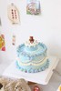 1027CAKE | 蓝色系小熊蛋糕 复古风 商品缩略图0