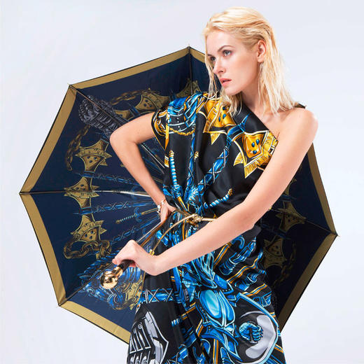 奥罗拉桑蚕丝巾/骑士精神/B8-005 商品图2