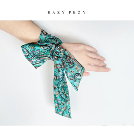 Eazypezy  意大利进口Twilly真丝印花小丝巾 商品图1