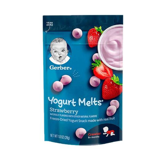 美国gerber嘉宝 酸奶溶豆 草莓味 28g 商品图2