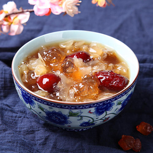 雪燕，桃胶，皂角米组合装，每样100g，送可食用玫瑰花一小份~ 商品图0