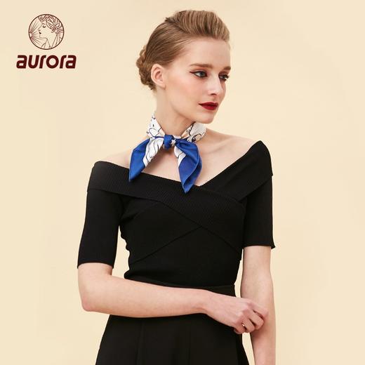 奥罗拉桑蚕丝巾/萌萌/B3-009 商品图4