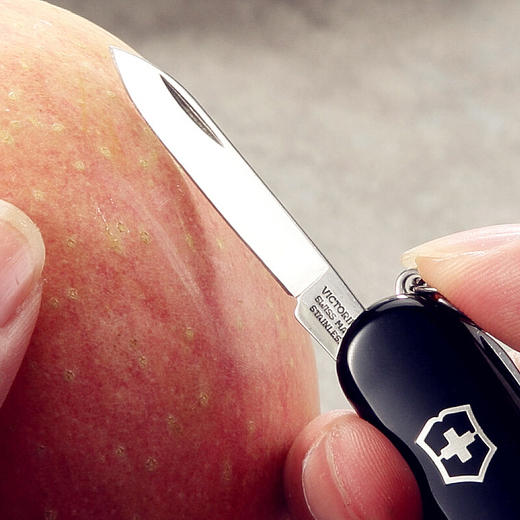 维氏瑞士军刀 典范58mm(7种功能) 军士刀多功能刀水果刀折叠指甲锉小剪刀小刀送女男朋友礼物黑色0.6223.3 商品图3