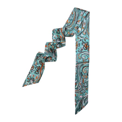 Eazypezy  意大利进口Twilly真丝印花小丝巾 商品图4