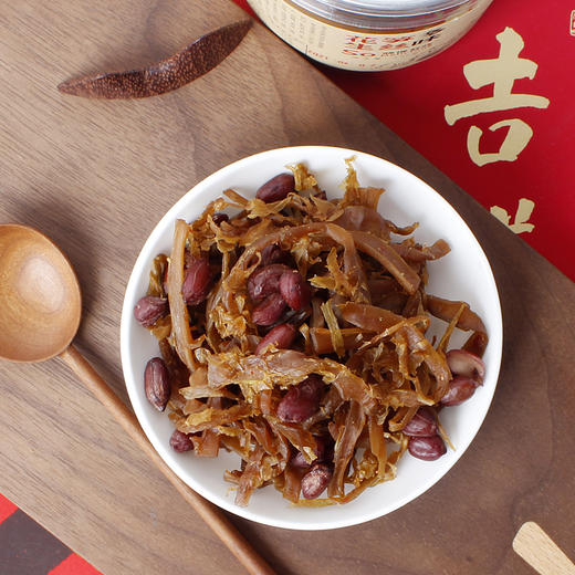 【笋丝花生】2025新笋制作的多味笋丝！临安特色美食，细嫩雷笋丝搭配花生米，茶余饭后零食搭档，满3罐包邮，合作方发货（略微带辣，完全不能吃辣的朋友慎拍） 商品图1