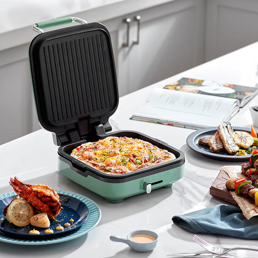 【morphyrichards摩飞】电饼铛双面加热悬浮式设计烙饼机 MR8600 商品图0