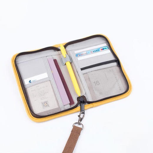 CHOOCI璞麻短款护照包CP0141证件整理资料夹收纳包 商品图2