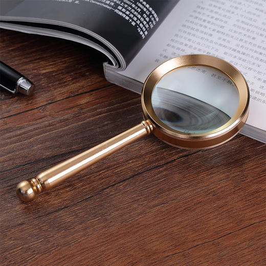 齐心放大镜L334金 商品图1