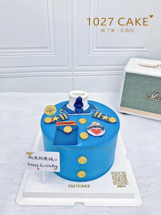 1027CAKE |  翻糖蛋糕  军人款式 商品图2