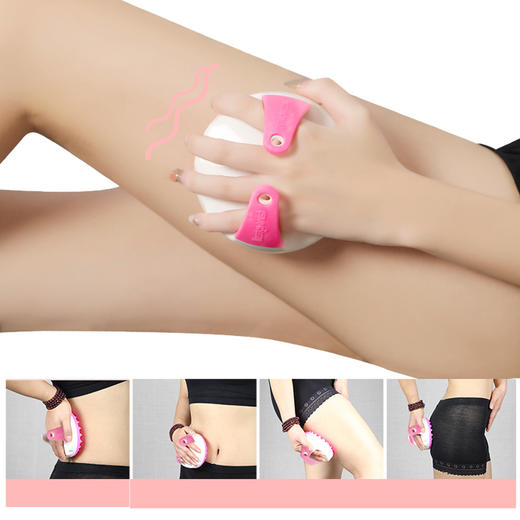 【专利产品】第五代经络刷 美体刷经络疏通刷5代按摩器小腿魔蝎刷精油刷子美容院洗澡胸部 商品图3