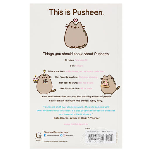 预售 【中商原版】我的猫吗？ 英文原版 I Am Pusheen The Cat? 休闲娱乐 商品图1