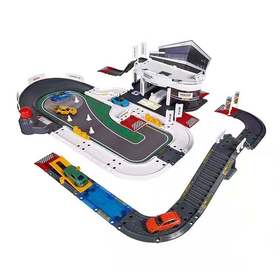 Majorette 美捷轮 领航员 保时捷体验中心 试车场内含5辆小车3岁+