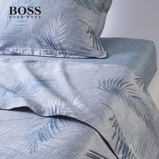 【Hugo Boss】全棉贡缎植物印花床上用品四件套床单RYAD 商品图4