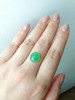 【特价福利】翡翠冰种绿蛋戒面3号 商品缩略图1