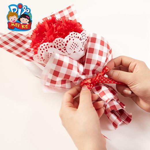 美可手工diy康乃馨手棒花束创意幼儿园儿童益智手工材料包 商品图2