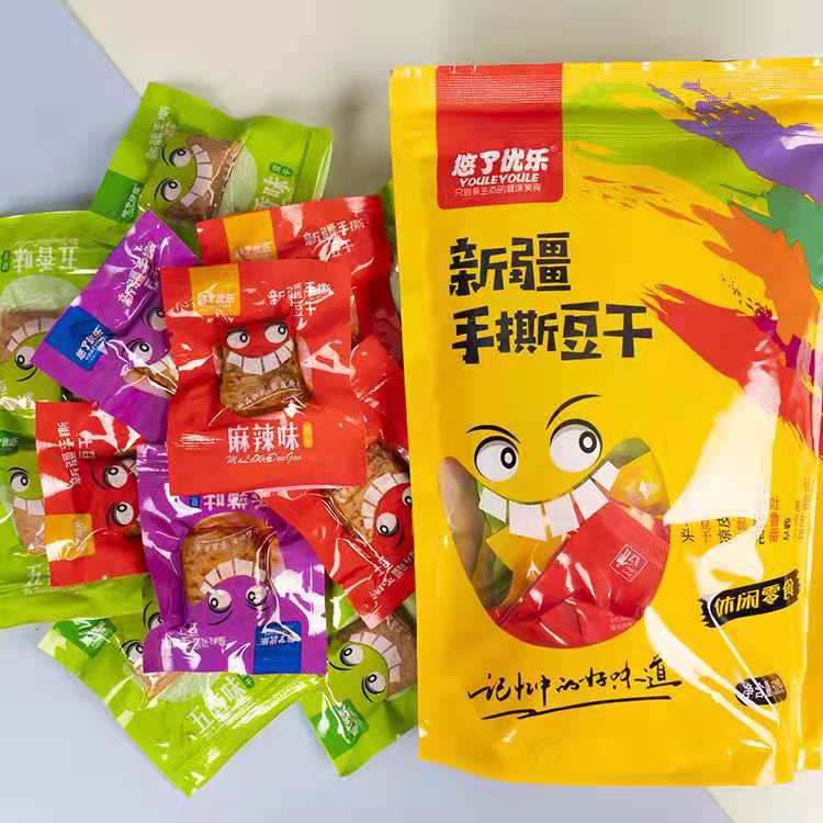 新疆手撕豆干 四种口味 独立包装 500g/袋