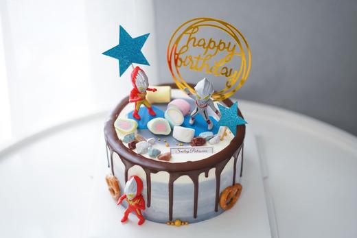 主题奶油蛋糕 | 原味香缇奶油 - 陨石奥特曼 商品图3