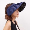 帽子女韩版百搭防晒遮脸太阳帽潮贝壳渔夫帽防紫外线遮阳空顶帽 商品缩略图9