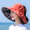 遮阳帽女夏季日系空顶大檐沿渔夫太阳帽韩版潮百搭紫外线防晒帽 商品缩略图12