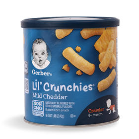 美国Gerber嘉宝 泡芙条 切达奶酪口味 42g