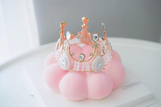 法式慕斯蛋糕 | 草莓乳酪慕斯 - 女王皇冠（粉） 商品图1